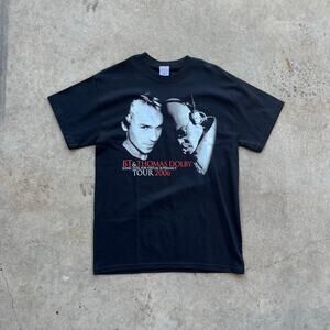 BT & Thomas Dolby Sonic Duel For Virtual Supremacy Tour 2006 T-Shirt Medium NWOT